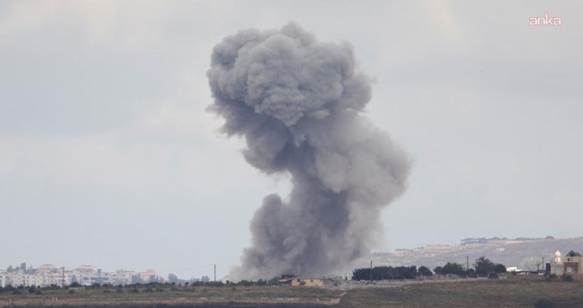 İsrail Ordusu, Lübnan'ın başkenti Beyrut'ta Hizbullah'a ait bir karargahı vurduğunu