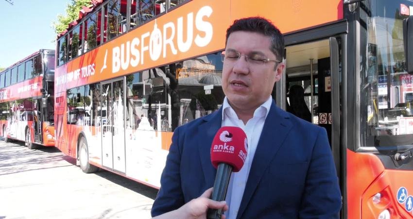 İstanbul Ulaşım AŞ Genel Müdürü Arzuman: “Haliç, dünyanın en güzel Hop-on Hop-off tur rotası olmaya aday” İstanbul Ulaşım AŞ Genel Müdürü Ali Arzuman, İstanbul Büyükşehir Belediyesi’nin