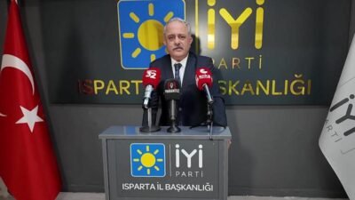 İYİ Parti Isparta İl Başkanlığı Parti Sözcüsü Ülkem Baş, tüm vatandaşları