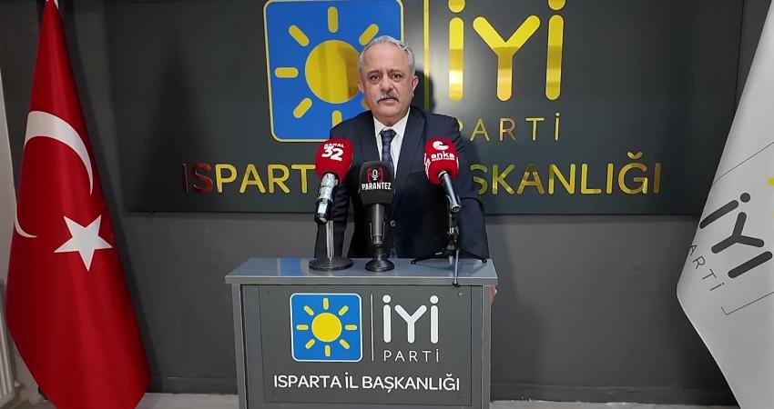 İYİ Parti Isparta İl Başkanlığı Parti Sözcüsü Ülkem Baş, tüm vatandaşları