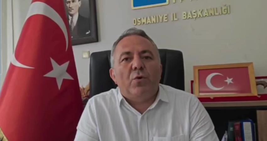 İYİ Parti Osmaniye İl Teşkilatı, 27 Haziran'da Ankara Tandoğan Meydanın