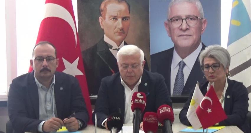 İYİ Parti Sinop İl Başkanı Orhan Yavuz, Genel Başkan Müsavat
