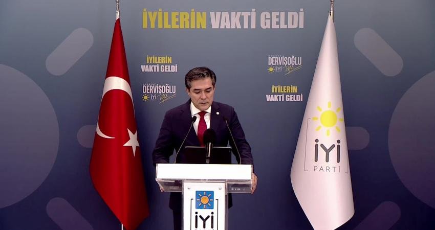 İYİ Parti Sözcüsü Buğra Kavuncu, Terörsüz Türkiye süreci kapsamında hazırlanması