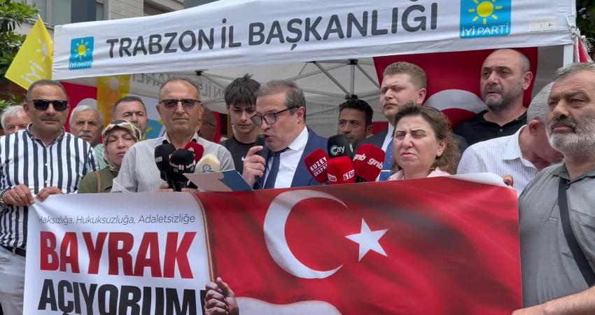 İYİ Parti Trabzon İl Başkanı Muhammet Erkan, partisinin 27 Haziran