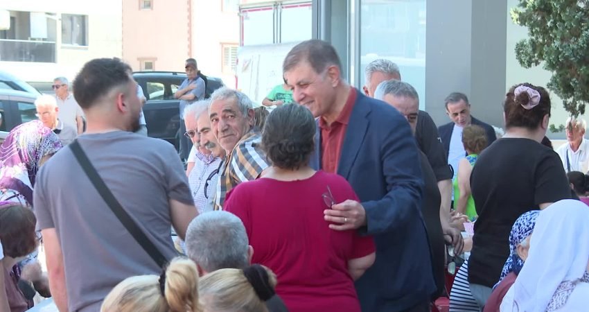 İzmir Büyükşehir Belediye Başkanı Cemil Tugay, Muharrem ayı kapsamında Menemen