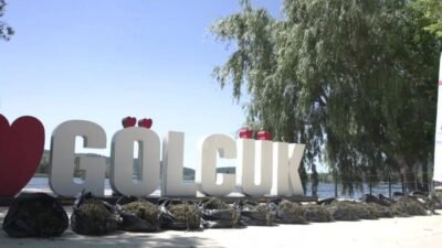 İzmir Büyükşehir Belediyesi ekipleri, Ödemiş’teki Gölcük Gölü’nde su kalitesini ve