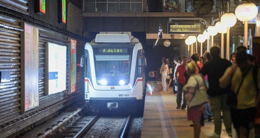 İzmir Büyükşehir Belediyesi iştiraki İzmir Metro AŞ, 1–3 Temmuz tarihlerinde