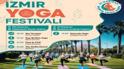 İzmir Büyükşehir Belediyesi tarafından 20-21 Haziran’da yapılacak İzmir Yoga Festivali’ne
