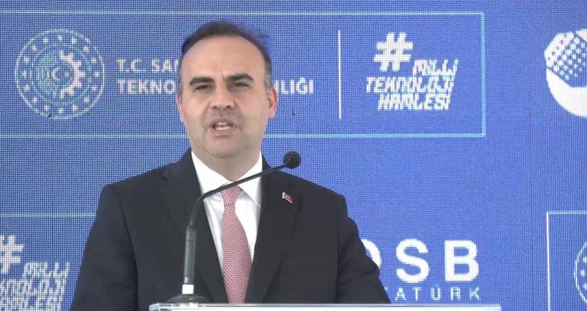Sanayi ve Teknoloji Bakanı Mehmet Fatih Kacır, İzmir Atatürk Organize