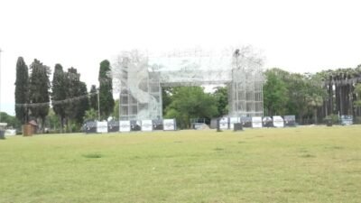 Kültürpark’taki eski lunapark alanı, yaklaşık 16 bin kişilik etkinlik alanına
