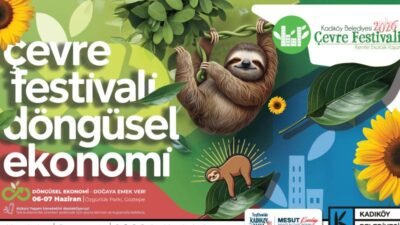 Kadıköy Belediyesi Çevre Festivali, bu yıl "Döngüsel Ekonomi" temasıyla 10'uncu