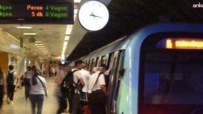 M4 Kadıköy-Sabiha Gökçen Havalimanı Metro Hattı'nda dün akşam saatlerinde teknik