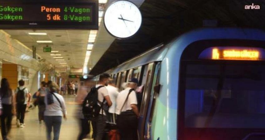 M4 Kadıköy-Sabiha Gökçen Havalimanı Metro Hattı'nda dün akşam saatlerinde teknik