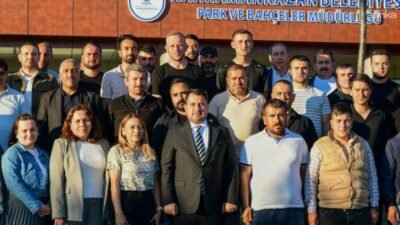 Kahramankazan Belediye Başkanı Selim Çırpanoğlu, Çevre Haftası kapsamında Park ve
