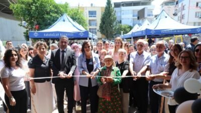 Karabağlar Belediyesi tarafından kadınların ve gençlerin meslek edinmesini, üretime katılmasını