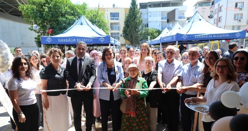 Karabağlar Belediyesi tarafından kadınların ve gençlerin meslek edinmesini, üretime katılmasını