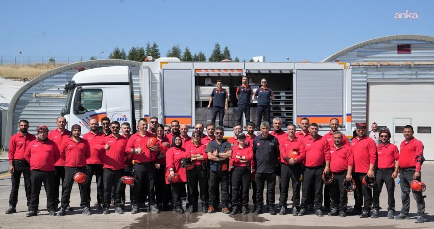 Keçiören Belediyesi KEÇTİM Arama ve Kurtarma Ekibi, AFAD tarafından yürütülen