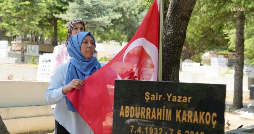 Keçiören Belediyesi, şair ve yazar Abdurrahim Karakoç’un Bağlum Mezarlığı’nda yer