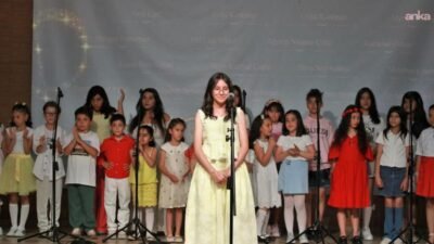 Keçiören Belediyesi Konservatuvarı öğrencileri, yıl boyunca aldıkları eğitimi yıl sonu