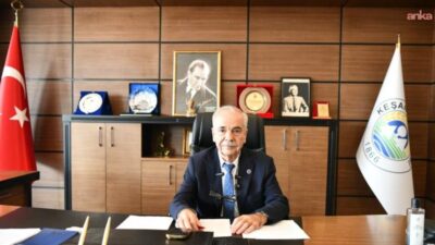 Keşan Belediye Başkanı Mehmet Özcan, CHP’den istifa etti. CHP Keşan