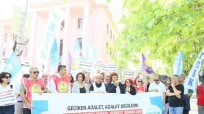 Kamu Emekçileri Sendikaları Konfederasyonu (KESK) ve bağlı sendikaların yöneticileri ile
