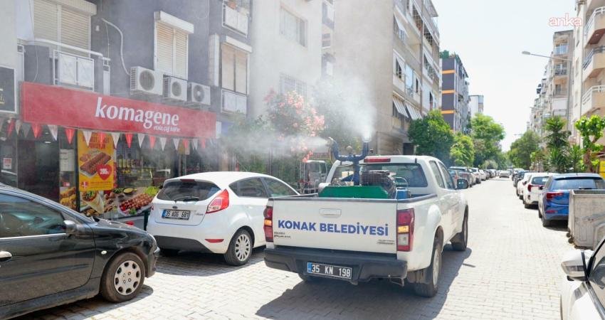 Konak’ta sivrisineklere karşı ilaçlama seferberliği Konak Belediyesi Temizlik İşleri Müdürlüğü ekipleri, ilçenin tüm mahallelerinde sivrisineklere