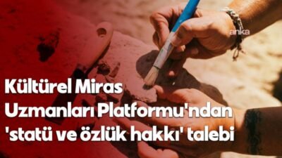 Kültür ve Turizm Bakanlığı bünyesinde görev yapan arkeolog, müze araştırmacısı,
