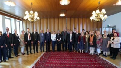 TBMM Başkanı Numan Kurtulmuş, resmi ziyaretleri kapsamında bulunduğu Helsinki'de Finlandiya