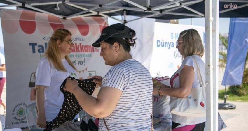 Kuşadası Belediyesi, çevre bilincini artırmak, israfı önlemek ve toplumsal dayanışmayı