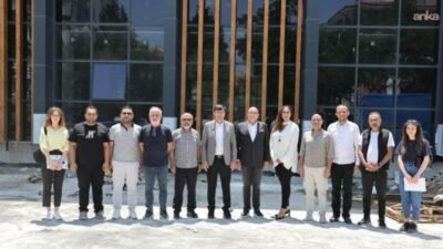 Kütahya Belediye Başkanı Eyüp Kahveci, Alipaşa Mahallesi’nde yapımı devam eden