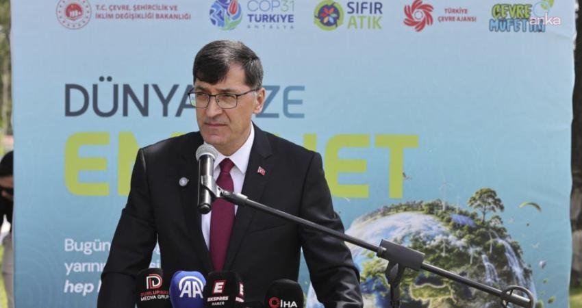Kütahya Belediye Başkanı Eyüp Kahveci, 1-7 Haziran Türkiye Çevre Haftası