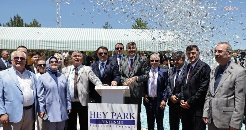 Kütahya-Afyonkarahisar kara yolu üzerinde hayata geçirilecek Hey Park Dinlenme Tesisi'nin