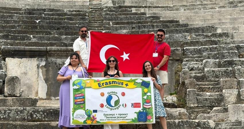 Erasmus “Yeşil Diller” projesinin son hareketliliği, Kuzey Makedonya’da gerçekleştirildi. Iğdır