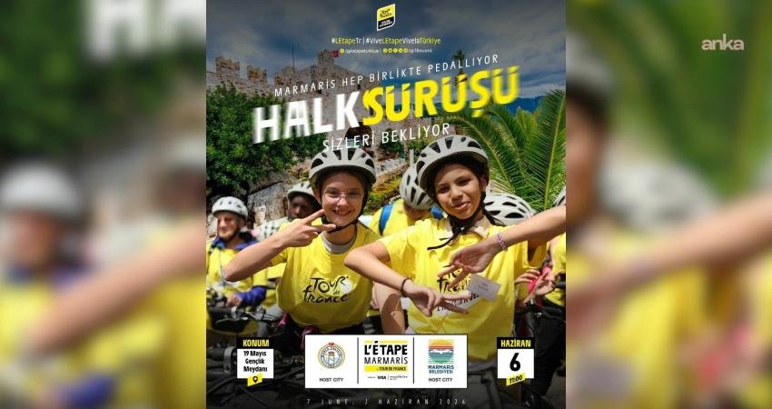 L’Étape Marmaris heyecanı, 6 Haziran Cumartesi günü 19 Mayıs Gençlik
