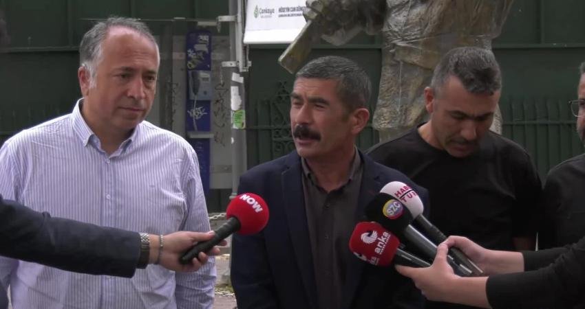 Bağımsız Maden İş Sendikası Genel Başkanı Gökay Çakır, İçişleri Bakanlığı'nda