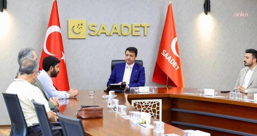 Saadet Partisi Genel Başkanı Mahmut Arıkan, İsrail'e karşı Filistin'e destek