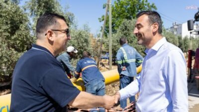 Manavgat’ın doğal gaz altyapısına kavuşması için başlatılan çalışmalar kapsamında Belediye