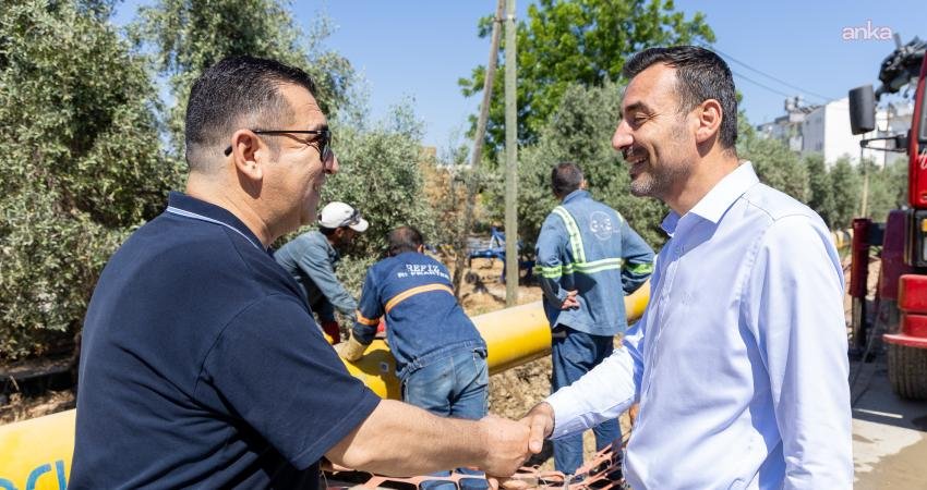 Manavgat’ın doğal gaz altyapısına kavuşması için başlatılan çalışmalar kapsamında Belediye