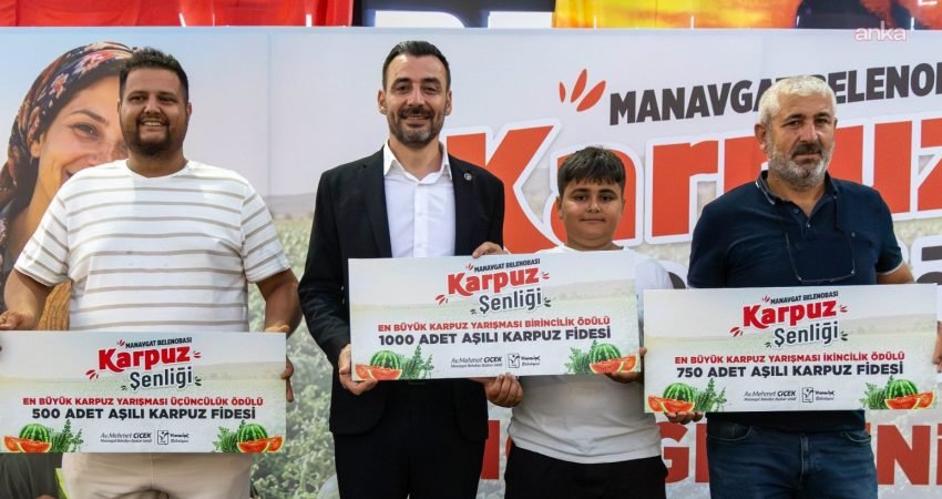 Manavgat Belediyesi tarafından Atatürk Kültür Merkezi’nde düzenlenen Manavgat Belenobası Karpuz