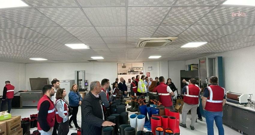 Manisa Büyükşehir Belediyesi, iş güvenliği uzmanlarına yönelik kişisel koruyucu donanım
