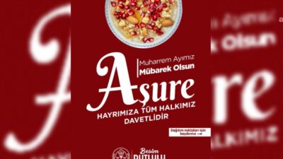 Manisa Büyükşehir Belediyesi, Muharrem ayı dolayısıyla il genelinde aşure dağıtımı