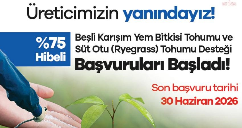 Manisa Büyükşehir Belediyesi, "Destek Bizden, Hasat Sizden" sloganıyla üreticilere sıvı