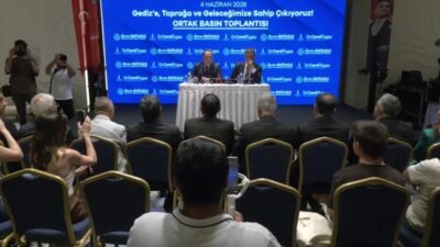 Manisa Büyükşehir Belediye Başkanı Besim Dutlulu ile İzmir Büyükşehir Belediye