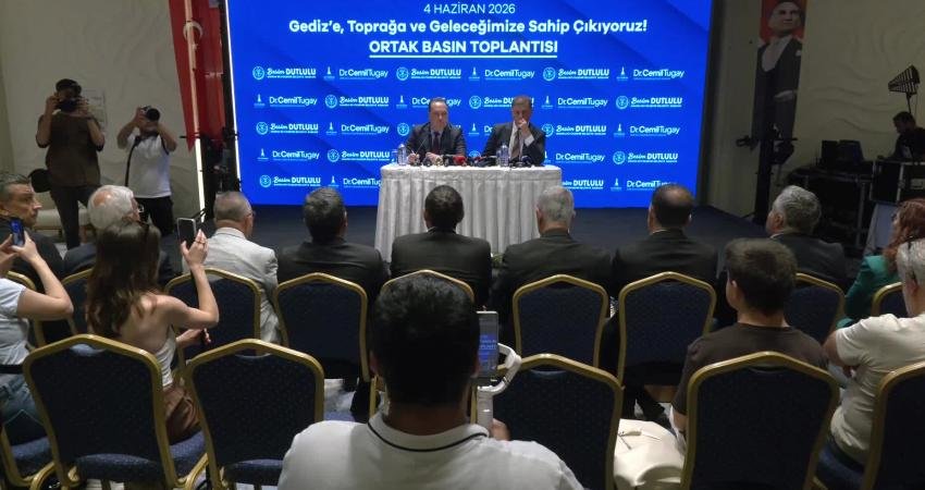 Manisa Büyükşehir Belediye Başkanı Besim Dutlulu ile İzmir Büyükşehir Belediye