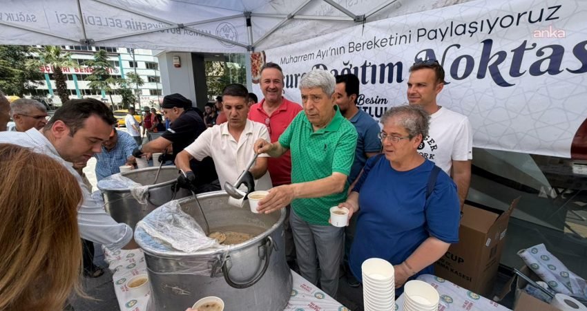 Manisa Büyükşehir Belediyesi, Muharrem ayı dolayısıyla geleneksel hale getirdiği aşure