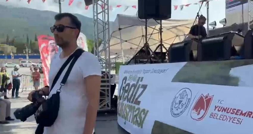 Gediz Nehri'ndeki kirliliğe dikkat çekmek ve çevre mücadelesine destek vermek