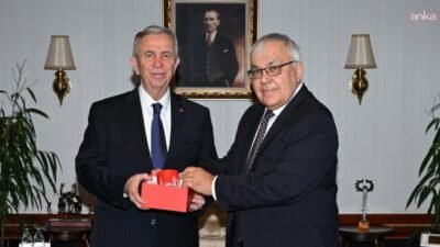 Ankara Büyükşehir Belediye Başkanı Mansur Yavaş, Rusya Federasyonu'nun Ankara Büyükelçisi