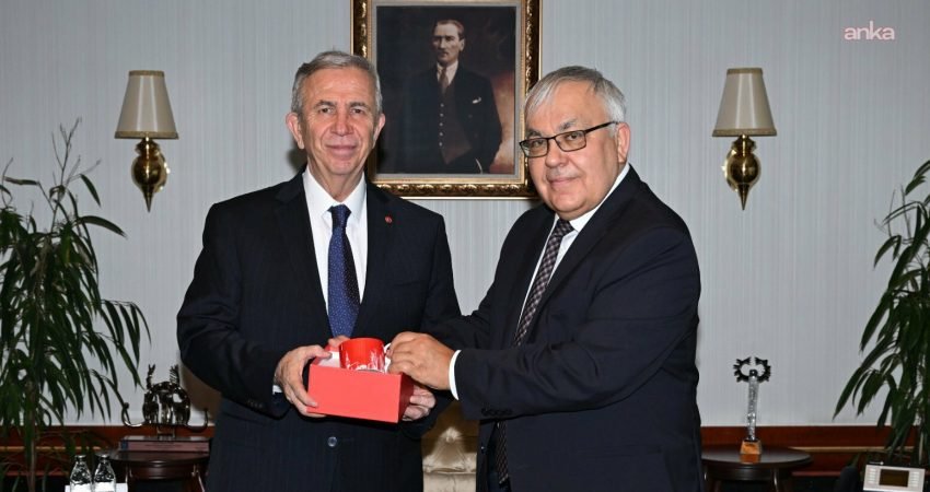 Ankara Büyükşehir Belediye Başkanı Mansur Yavaş, Rusya Federasyonu'nun Ankara Büyükelçisi