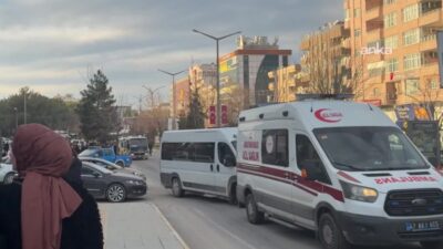 Mardin-Diyarbakır kara yolunda kırsal Işıkyaka Mahallesi mevkisinde şarampole devrilen araçtaki