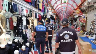 Marmaris Belediye Başkanı Acar Ünlü'nün Kapalı Çarşı olarak bilinen 57.